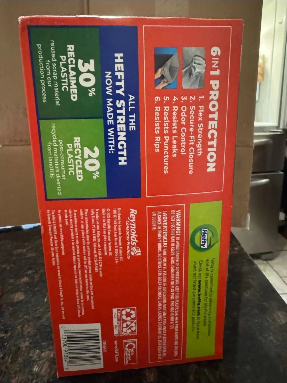 Hefty Storage Gallon & Ultra Strong Trash Bags Bundle and reusable straws kit
